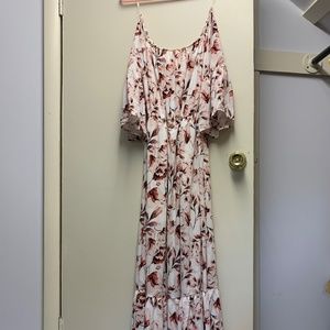 Off the shoulder maxi dress (nanamacs)